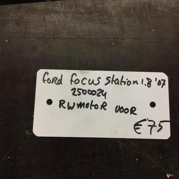 Ford Focus Station 1.8 2007 Wagennr 2500024  Ruitenwissermec beschikbaar voor biedingen