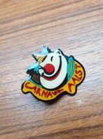 Carnaval Aalst pin 1997 goudkleurig, Verzamelen, Ophalen of Verzenden