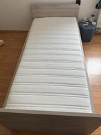 🛏️✨1-persoonsbed met matras & matrasbeschermer, Ophalen, 85 tot 100 cm, Gebruikt, Matras