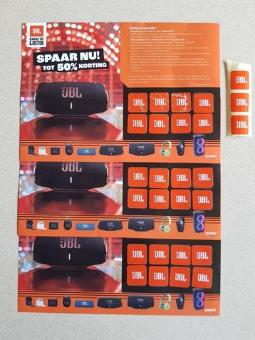 Delhaize spaaractie JBL; 27 zegels