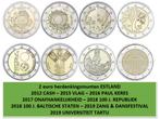 Pièces commémoratives estoniennes de 2 euros, Timbres & Monnaies, Monnaies | Europe | Monnaies euro, 2 euros, Estonie, Envoi