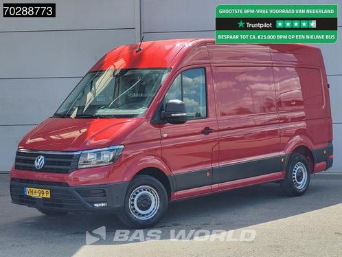 Volkswagen Crafter 177pk Automaat L3H3 Trekhaak Navi Airco C, Auto's, Bestelwagens en Lichte vracht, Bedrijf, Te koop, Achteruitrijcamera