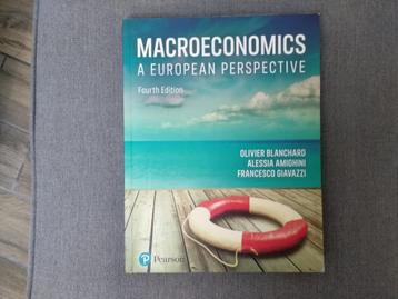 Macroeconomics a European Perspective. Fourth Edition 