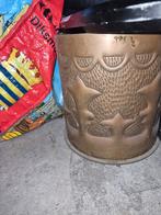 Koperen bloemenbak, Tuin en Terras, Ophalen, Gebruikt, Overige materialen, Balkon