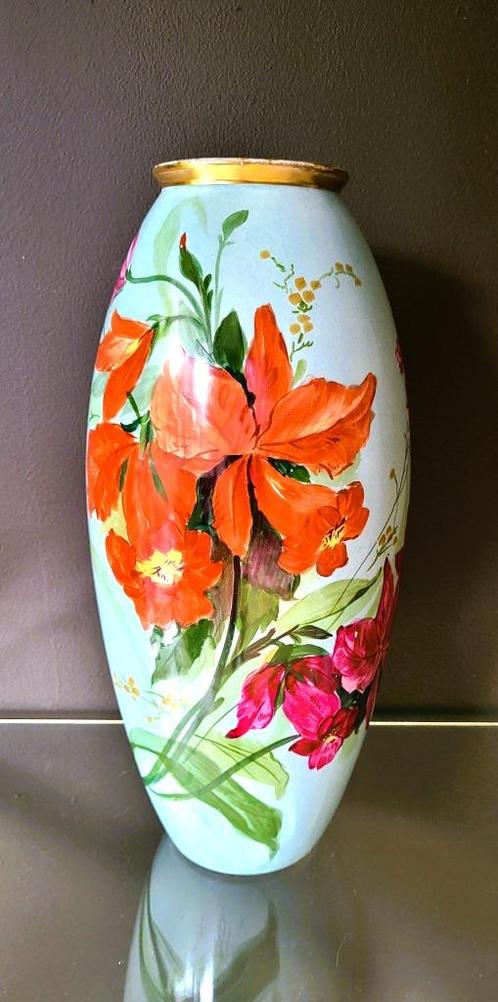 ✔️Grote Bernardaud & Co Limoges vaas 44cm, Antiek en Kunst, Antiek | Vazen, Verzenden