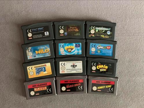 12 gameBoy + 7 Nintendo spellen., Games en Spelcomputers, Games | Nintendo Game Boy, Nieuw, Overige genres, 2 spelers, Vanaf 3 jaar