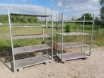 plantenkar, Tuin en Terras, Ophalen, Gebruikt, Metaal, 40 tot 70 cm