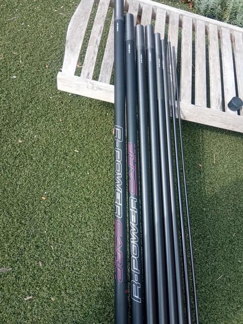 Hengelbank van 13 m set R POWER CARP, Watersport en Boten, Hengelsport | Witvissen, Zo goed als nieuw, Ophalen