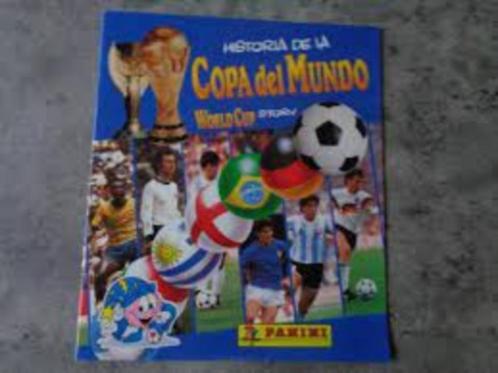 Stickers met verhalen over de Panini World Cup, Verzamelen, Stickers, Zo goed als nieuw, Sport, Ophalen of Verzenden