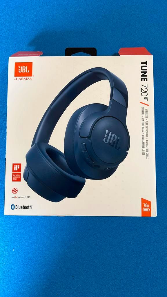 JBL Tune 720BT, Audio, Tv en Foto, Hoofdtelefoons, Zo goed als nieuw, Op oor (supra aural), Overige merken, Draadloos, Bluetooth