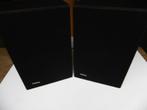 ENCEINTE NOIR , CAISSE BOIS AVEC TOILE  FACADE 30WATH  FONCT, Envoi, Comme neuf, Moins de 60 watts, Haut-parleurs Frontaux, Arrière ou Stéréo