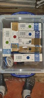 VOB H07V elektrische kabels 7 spoelen van 100m blauw, rood.., Ophalen, Nieuw, Kabel of Snoer