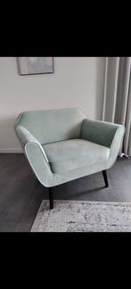 Fauteuil Rocco Woood munt, Ophalen, Zo goed als nieuw, Stof