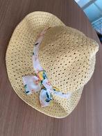 strohoed met bloemenlint, Kleding | Dames, Hoeden en Petten, Ophalen of Verzenden