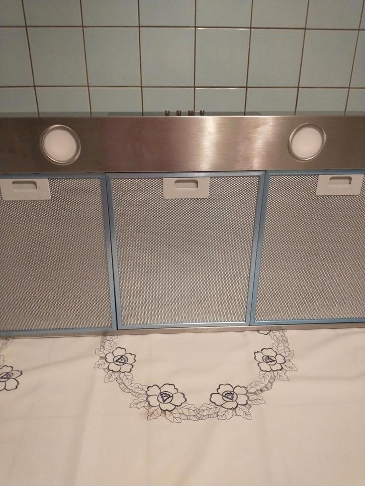 Nieuwe AEG dampkap. 90 CM br, Elektronische apparatuur, Afzuigkappen, Nieuw, Inbouw, Motor, Ophalen