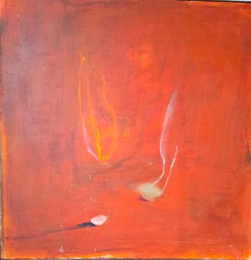 VAN DE VIJVERE Bart "Compositie " olie op doek beschikbaar voor biedingen