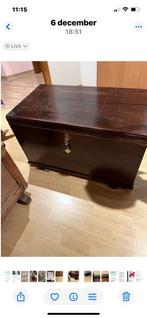 houten koffer, Ophalen, Zo goed als nieuw