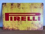 Plaque métallique pirelli, Verzamelen, Merken en Reclamevoorwerpen, Ophalen of Verzenden, Zo goed als nieuw