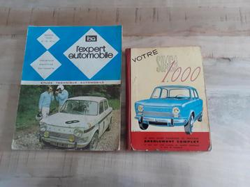 Simca 1000 manuels, Enlèvement ou Envoi, Utilisé