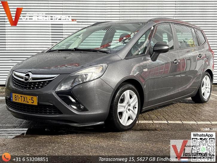 Opel Zafira Tourer 1.4 Edition | Climate | Cruise | PDC | Tr, Auto's, Opel, Bedrijf, Zafira, ABS, Alarm, Climate control, Cruise Control