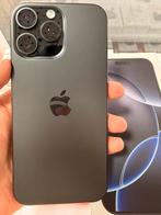 Apple iPhone 16 Pro Max, 256GB, Zwart, 97%, Telecommunicatie, Mobiele telefoons | Hoesjes en Screenprotectors | Apple iPhone, Ophalen