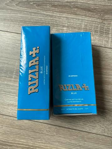 Rizla Blauw 2x25 stuks, Enlèvement ou Envoi, Neuf, Autres types