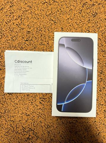  APPLE Iphone 16 Pro Max 256go Black !! NEW !!  beschikbaar voor biedingen