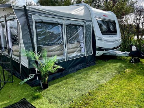Caravane très bien entretenue & de nombreux extras de luxe, Caravans en Kamperen, Mobilhomes, Particulier, tot en met 4, Dethleffs