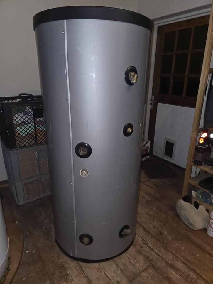 in NL: 300L Hygiëneboiler + 3kw element, kan met warmtepomp, Doe-het-zelf en Bouw, Chauffageketels en Boilers, Gebruikt, Boiler