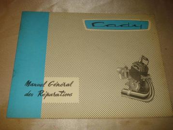 CADY Ancien Manuel Général des Réparations, Motoren, Handleidingen en Instructieboekjes, Ophalen of Verzenden, Overige merken
