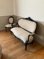 Salon + stoel, Huis en Inrichting, Stoelen, Ophalen, Zo goed als nieuw, Hout