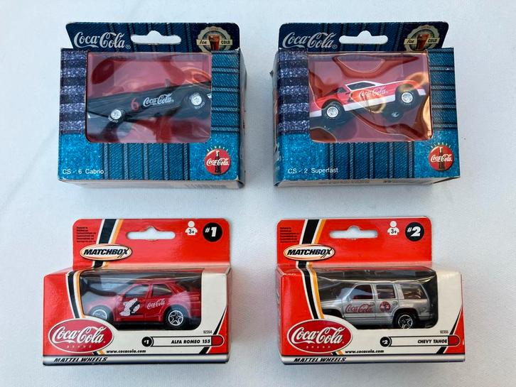 Voitures Coca Cola, Collections, Marques & Objets publicitaires, Comme neuf, Enlèvement