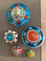 5 UFO’s tin toys space planet explorers, Ophalen of Verzenden