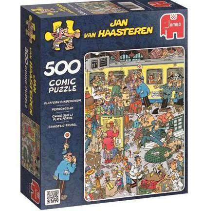 Jan Van Haasteren perrongeluk, Hobby en Vrije tijd, Denksport en Puzzels, Zo goed als nieuw, Ophalen