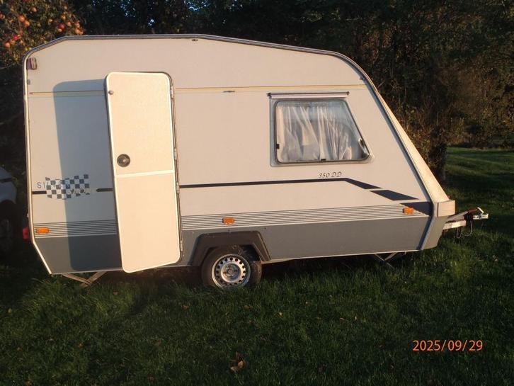 caravan, Caravans en Kamperen, Caravans, Particulier, tot en met 3, Beyerland, Dwarsbed, Ophalen