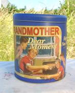 grande boite en fer ronde grandmother, Collections, Enlèvement ou Envoi, Comme neuf, Autre