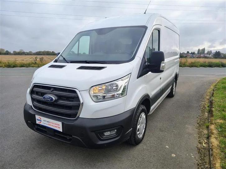 Ford Transit 2.0 TDCi 130cv L2H2 Trend (Prix HTVA), Auto's, Ford, Te koop, Transit, ABS, Boordcomputer, Centrale vergrendeling