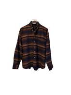 Chemise à rayures homme taille XXXL laine et acrylique, Kleding | Heren, Overhemden, Ophalen of Verzenden, Zo goed als nieuw, Blauw