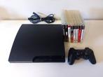 PS3 + 1 PAD en 8 spellen, Games en Spelcomputers, Games | Sony PlayStation 3, Avontuur en Actie, Gebruikt, 2 spelers, Ophalen of Verzenden