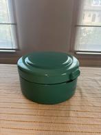 vintage ronde emaillen broodtrommel/gebakblik, Huis en Inrichting, Keuken | Keukenbenodigdheden, Ophalen, Gebruikt