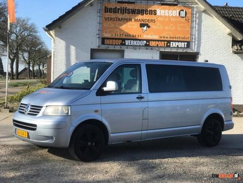 Volkswagen Transporter 2.5 TDI 96kW Euro 4 L2 Dubbel Cabine, Auto's, Bestelwagens en Lichte vracht, Bedrijf, ABS, Airconditioning