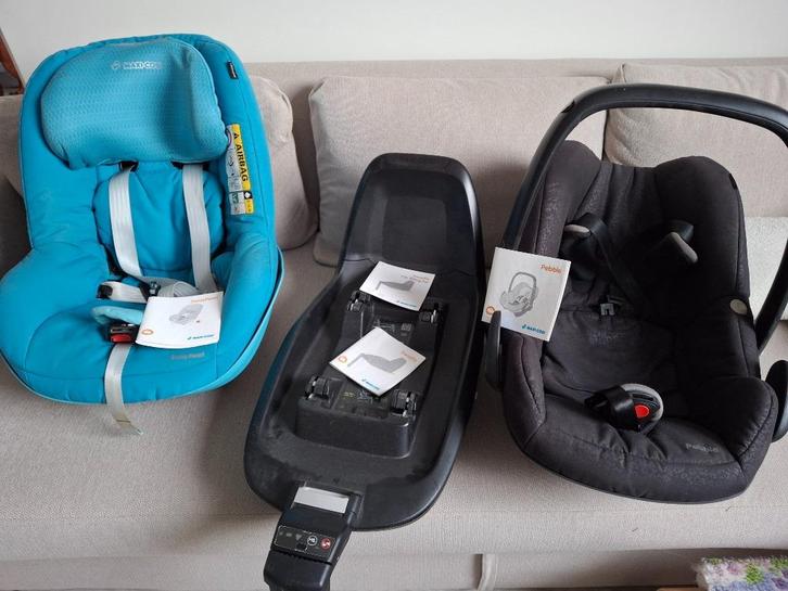 Maxi cosi 2 way fix, Pebble en 2 way pearl, Kinderen en Baby's, Autostoeltjes, Isofix, Ophalen