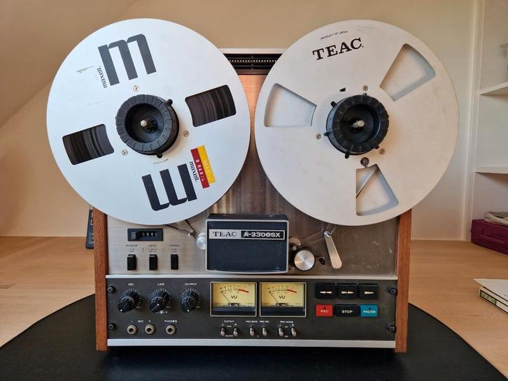 TEAC bandopnemer, TV, Hi-fi & Vidéo, Enregistreurs audio, Magnétophone, Avec bandes, Enlèvement ou Envoi