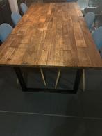 Eettafel, Huis en Inrichting, Tafels | Eettafels, Ophalen, Gebruikt, 100 tot 150 cm, Vijf personen of meer