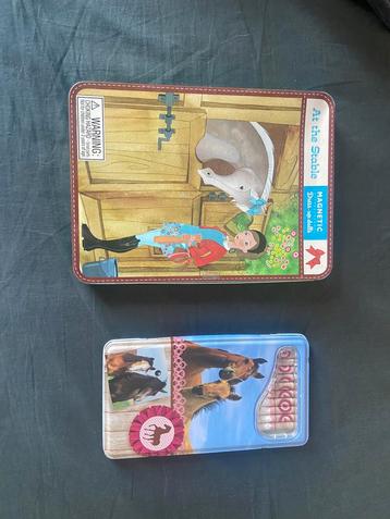 Paarden potloden/ magnetic spelletje beschikbaar voor biedingen