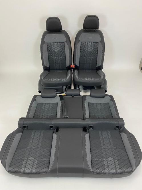 Interieur VW T-Roc R (A11) Alcantara/Stof Zwart/Grijs, Auto-onderdelen, Interieur en Bekleding, Volkswagen, Gebruikt, Ophalen of Verzenden