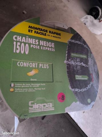 Chaine a neige siepa n8 numéro 8 1500 disponible aux enchères