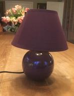 Lamp met lampenkap, Rond, Zo goed als nieuw, Ophalen, 25 tot 50 cm