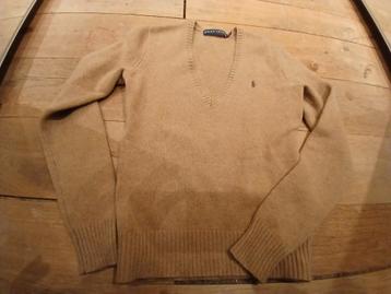 Cashmere +wol camel trui R. LAUREN  NP €235,- beschikbaar voor biedingen