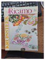 Tijdschrift " DIANA - RICAMO - Kruissteek " Nr.3, Hobby en Vrije tijd, Handborduren, Patroon, Gebruikt, Verzenden